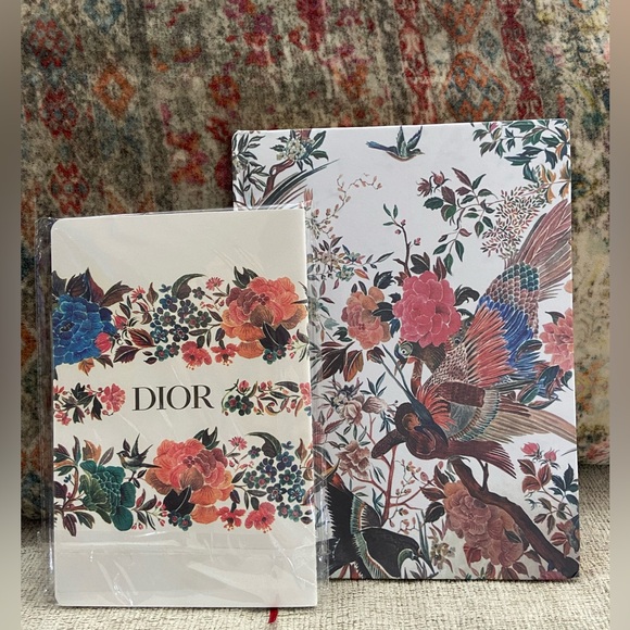 Christian Dior Floral Notebook 2Pc Set - Picture 4 of 5
